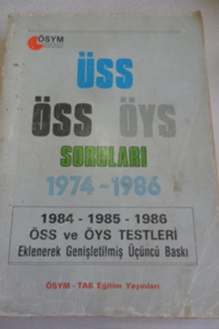 ÖSS-ÖYS Soruları 1974-1986