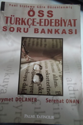 ÖSS Türkçe Edebiyat Soru Bankası Kıymet Doloner