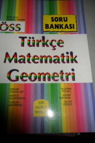 ÖSS Türkçe Matematik Geometri Soru Bankası