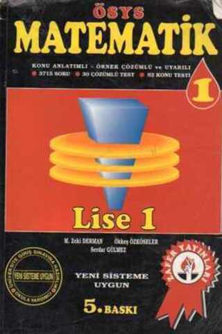 Ösys Matematik Lise 1 M. Zeki Derman