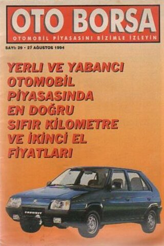 Oto Borsa Dergisi 1994 /29