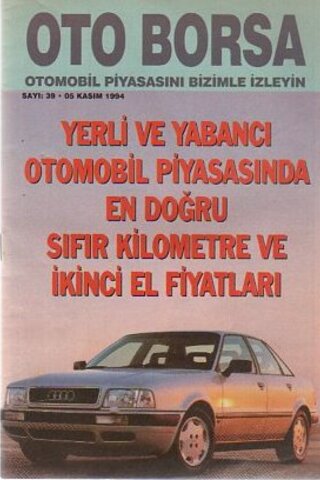 Oto Borsa Dergisi 1994 / 39