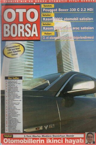 Oto Borsa Dergisi 2002 / 52