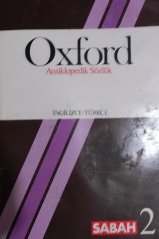 Oxford Ansiklopedik Sözlük 2. Cilt