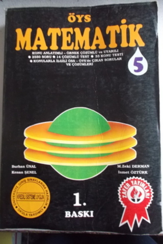 ÖYS Matematik 5 Burhan Ünal