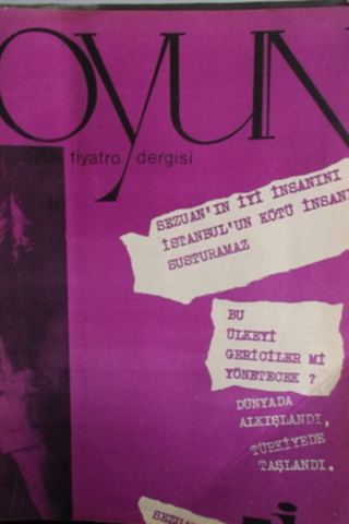Oyun Aylık Tiyatro Dergisi 1964 / 9