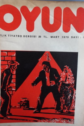 Oyun Aylık Tiyatro Dergisi 1979 / 1