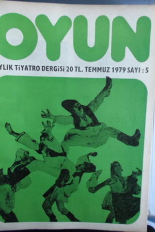 Oyun Aylık Tiyatro Dergisi 1979 / 5