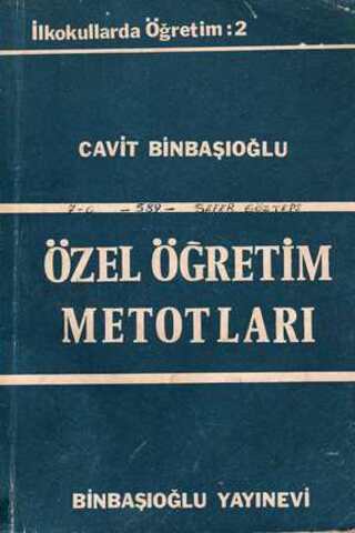 Özel Öğretim Metotları Cavit Binbaşıoğlu