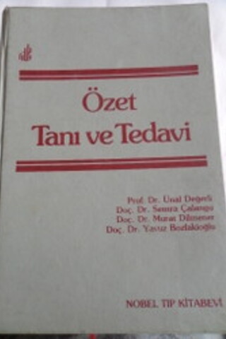 Özet Tanı ve Tedavi Ünal Değerli