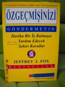 Özgeçmişinizi Göndermeyin Jeffrey J. Fox