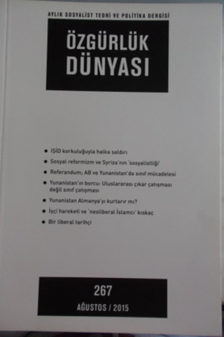 Özgürlük Dünyası 2015 / 267