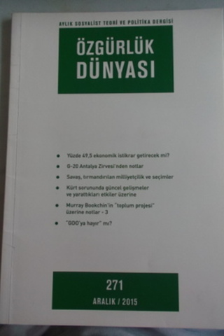 Özgürlük Dünyası 2015 / 271