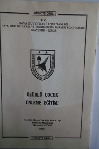 Özürlü Çocuk Önlemi Eğitimi