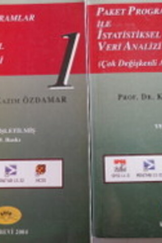 Paket Programlar İle İstatistiksel Veri Analizi / 2 Cilt Takım Prof. D