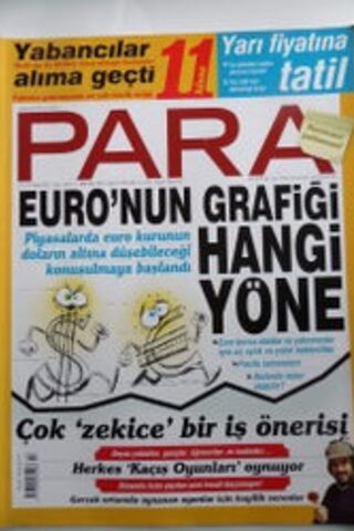 Para 2015 / 3 - Euro'nun grafiği hangi yöne