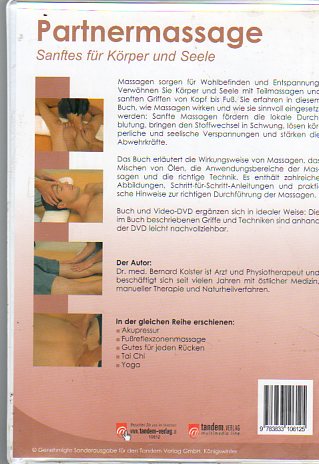 Partnermassage Sanftes Für Körper Und Seele Bernard Kolster