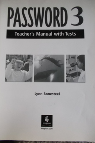 Password 3 Teacher's Manual With Tests Lynn Bonesteel