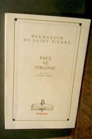 Paul ve Virginie Bernardin De Saint Pierre