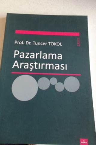 Pazarlama Araştırması Tuncer Tokol