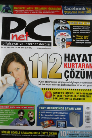 PC Net Bilgisayar ve İnternet Dergisi 2008 / 124
