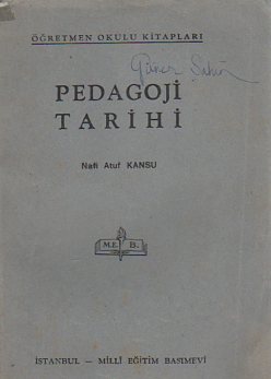 Pedagoji Tarihi Nafi Atuf Kansu