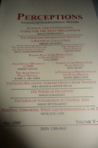 Perceptions, Journal of International Affairs 2000 / 1