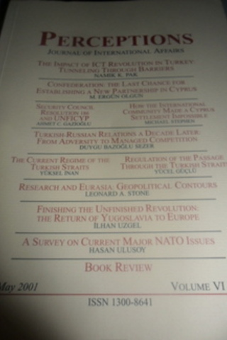 Perceptions, Journal of International Affairs 2001 / 1