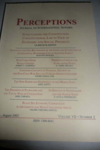 Perceptions, Journal of International Affairs 2002 / 2