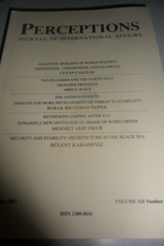 Perceptions, Journal of International Affairs 2007 / 4