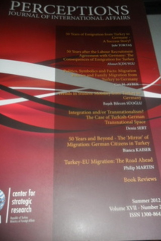 Perceptions, Journal of International Affairs 2012 / 2