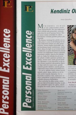 Perconal Excellence (3 Adet)