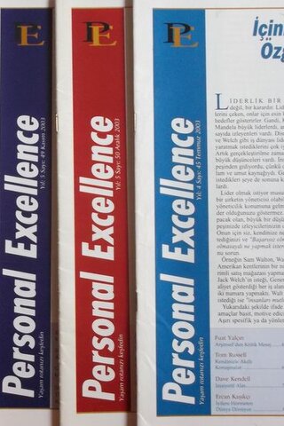 Perconal Excellence Sayılar 2003/43, 44, 45, 49, 50