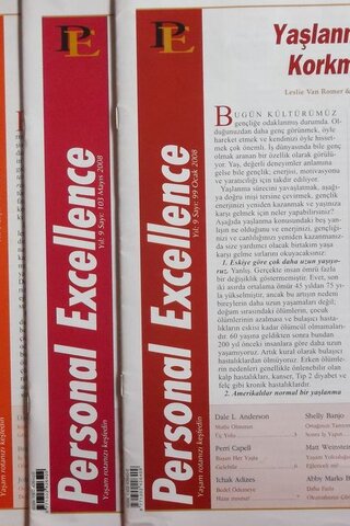 Perconal Excellence Sayılar 2008/99, 101, 102, 103