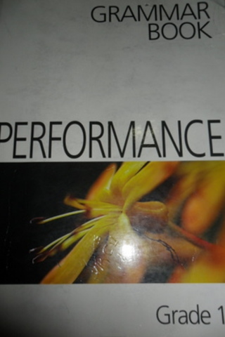 PERFORMANCE - Grammar Book - GRADE 12