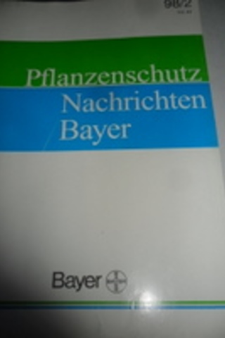Pflanzenschutz Nachrichten Bayer 98 / 2