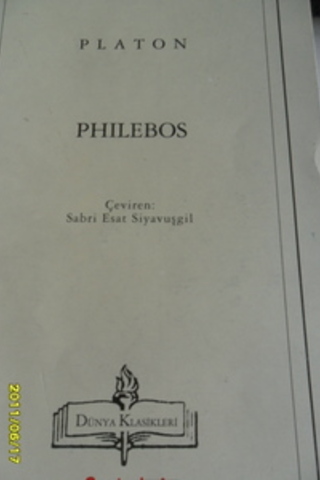 Philebos Platon