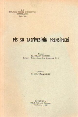 Pis Su Tasfiyesinin Prensipleri Dr. Willem Rudolfs