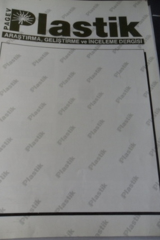 Plastik Sayı :1