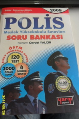 Polis Meslek Yüksekokulu Sınavları Soru Bankası Cevdet Yalçın