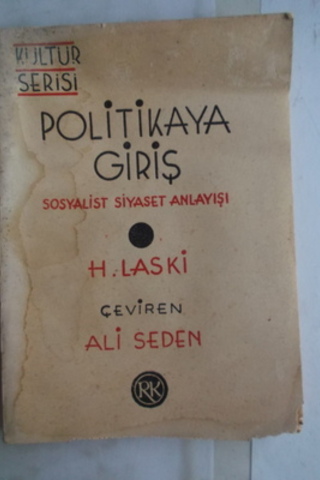 Politikaya Giriş H. Laski