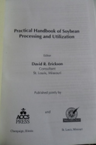 Practical Handbook Of Soybean Processing And Utilization David R. Eric Practical Handbook Of Soybean Processing And Utilization David R. Eric