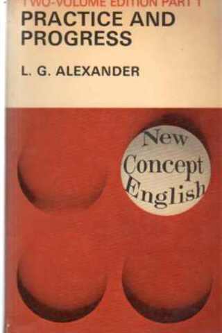 Practice And Progress L. G. Alexander