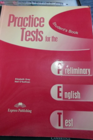Practice Tests For The Student's Book Elizabeth Gray