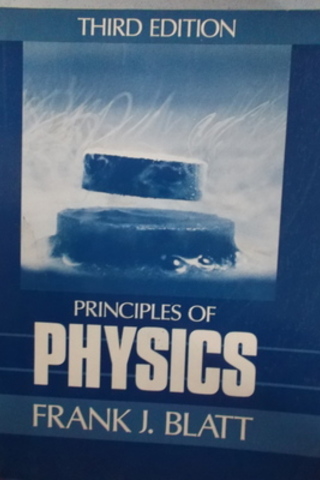 Principles Of Physics Frank J. Blatt