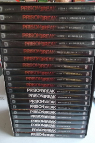 Prison Break Sezon 1&2 Toplam 22 Disk 44 Bölüm