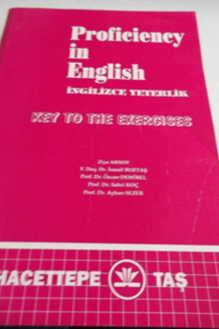 Proficiency in English