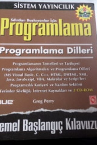Programlama Programlama Dilleri Greg Perry