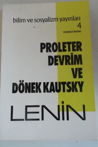 Proleter Devrim ve Dönek Kautsky Vladimir İlyiç Lenin
