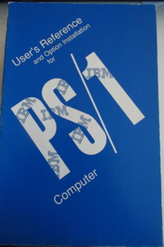 PS/1 Computer User's Reference
